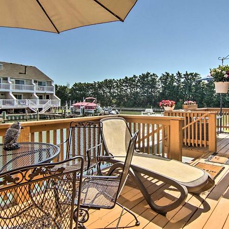 Airy Ocean City Condo On Canal Front With Deck! Exteriör bild